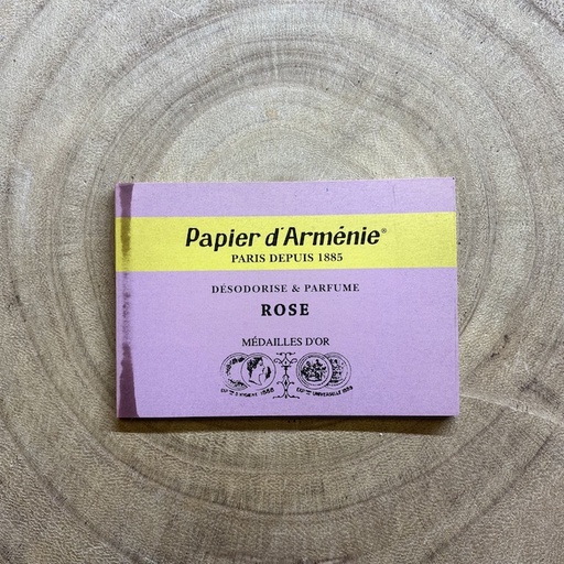[PAP03] Papier d'Arménie Rose